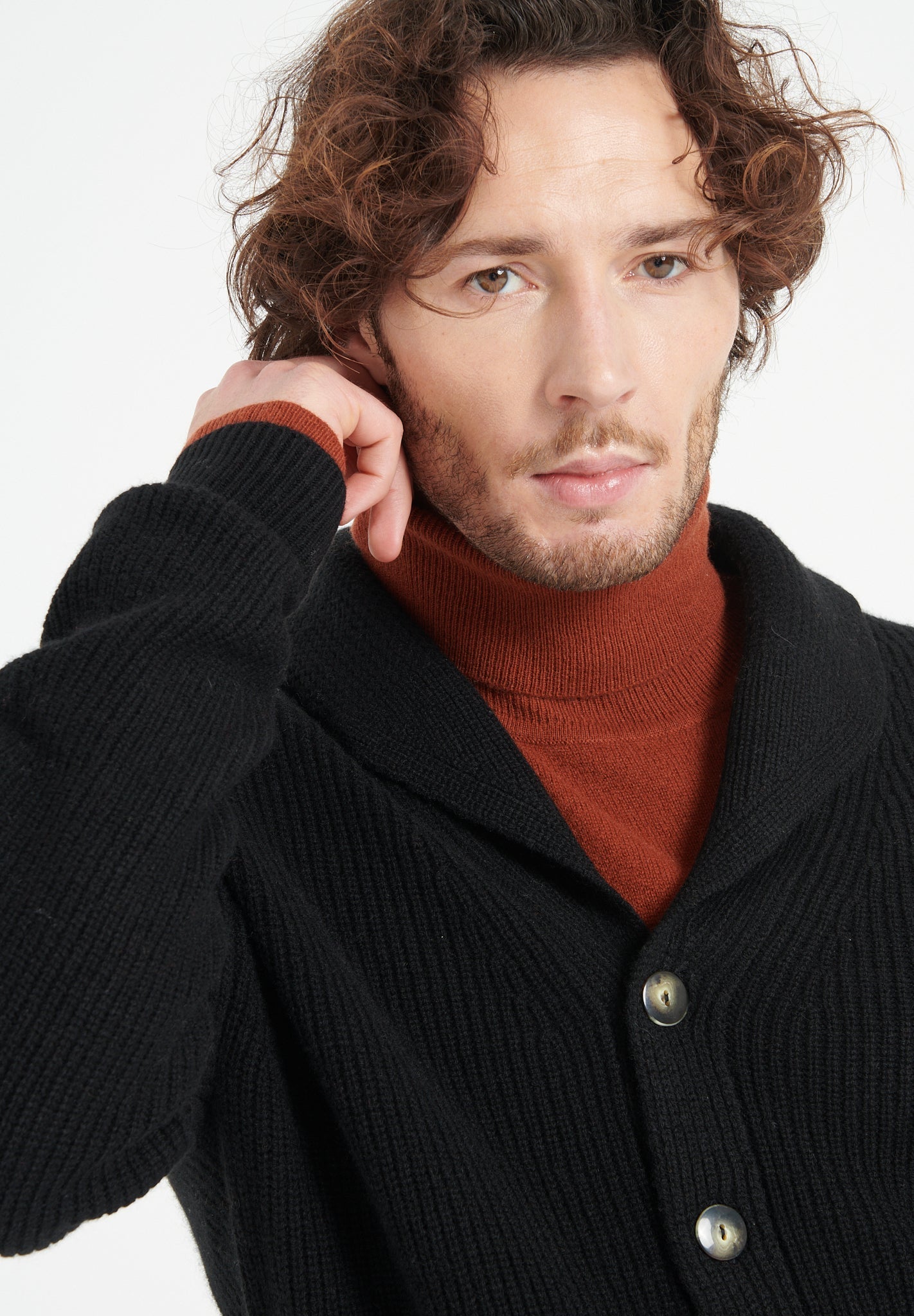 Pure Cashmere 4 ply Shawl Collar Cardigan (Zach 4) – Stein Mart