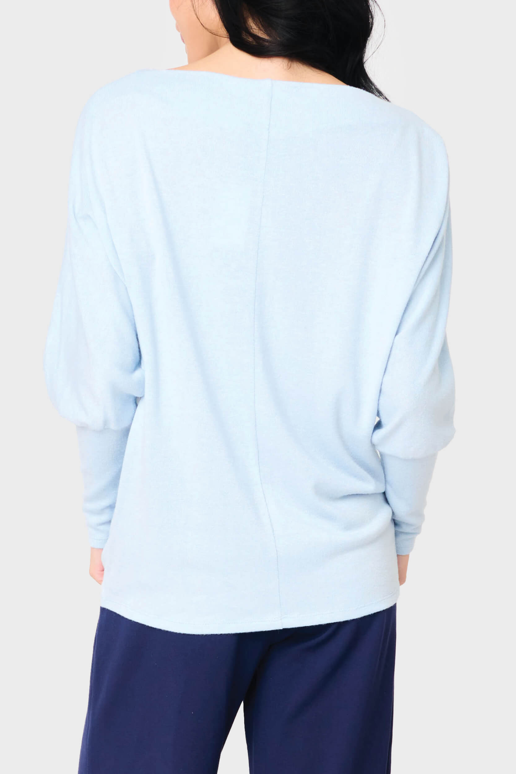 Slouchy Luxe Open Neck Sweater