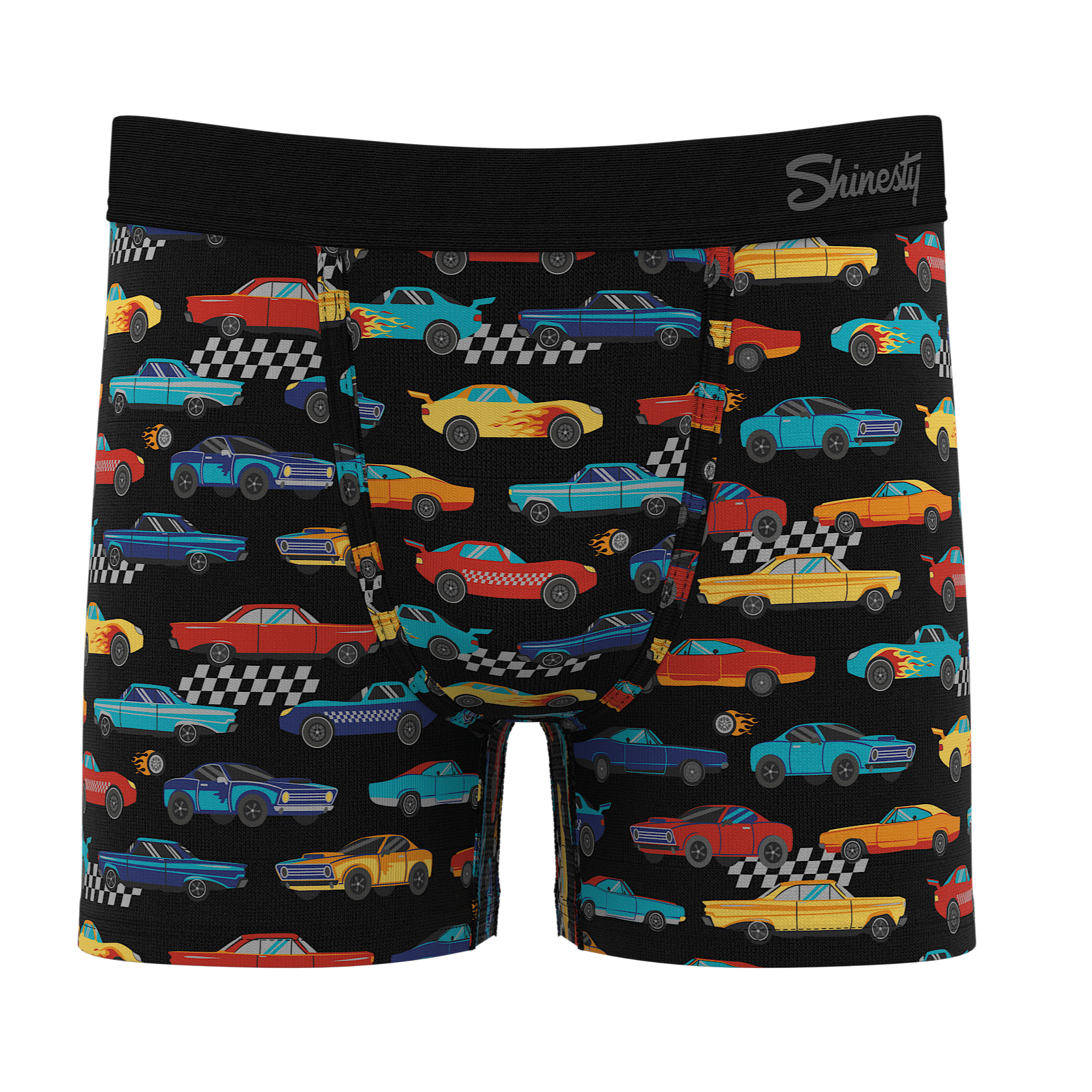 The Start Your Engines | Racecar Boy's Boxer Briefs