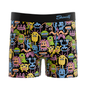 The Under The Bed | Colorful Monsters Boy's Boxer Briefs