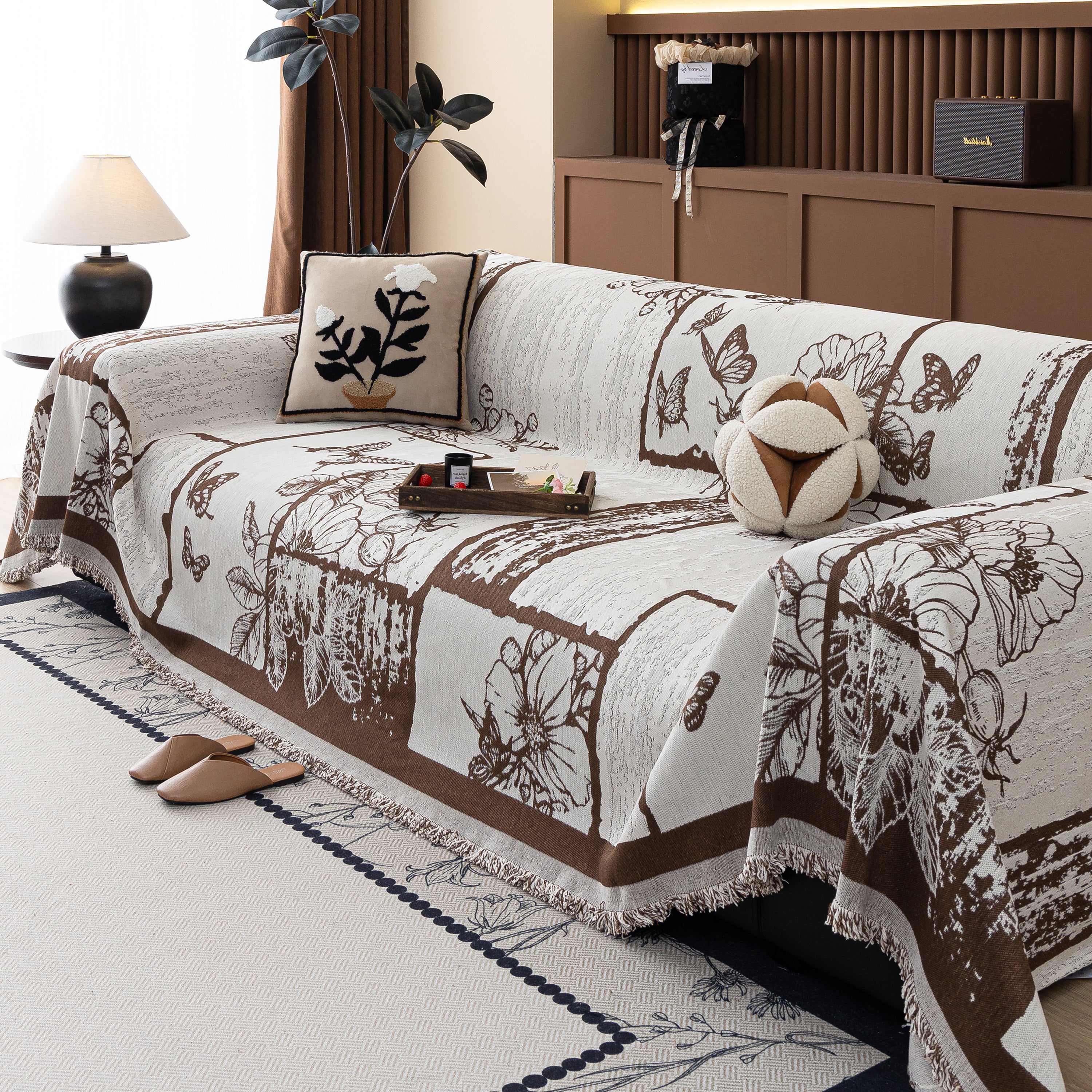 Fashion Couch Cover Blanket Bohemian Sectional Sofa Protector Furniture Covers For Sofas