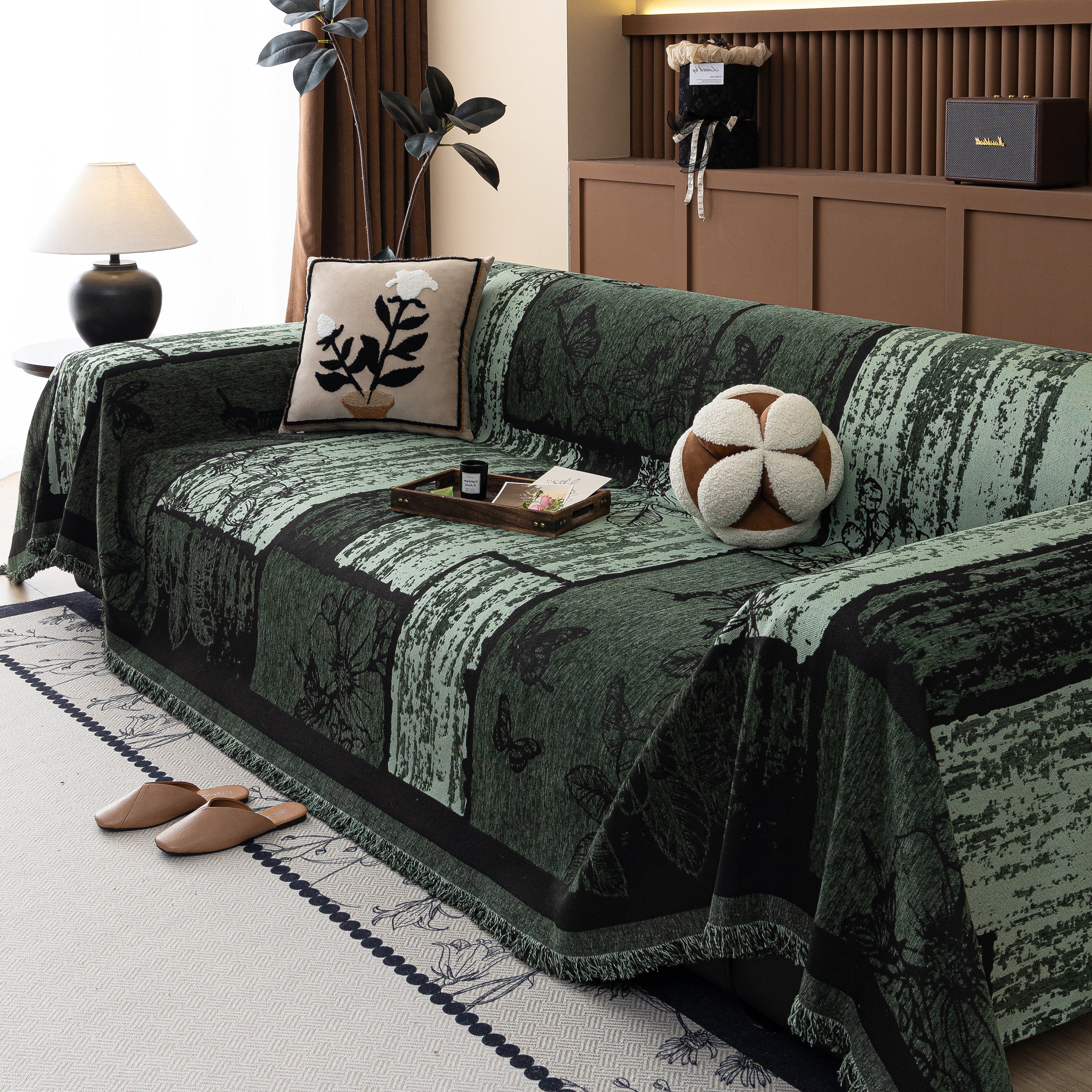 Fashion Couch Cover Blanket Bohemian Sectional Sofa Protector Furniture Covers For Sofas