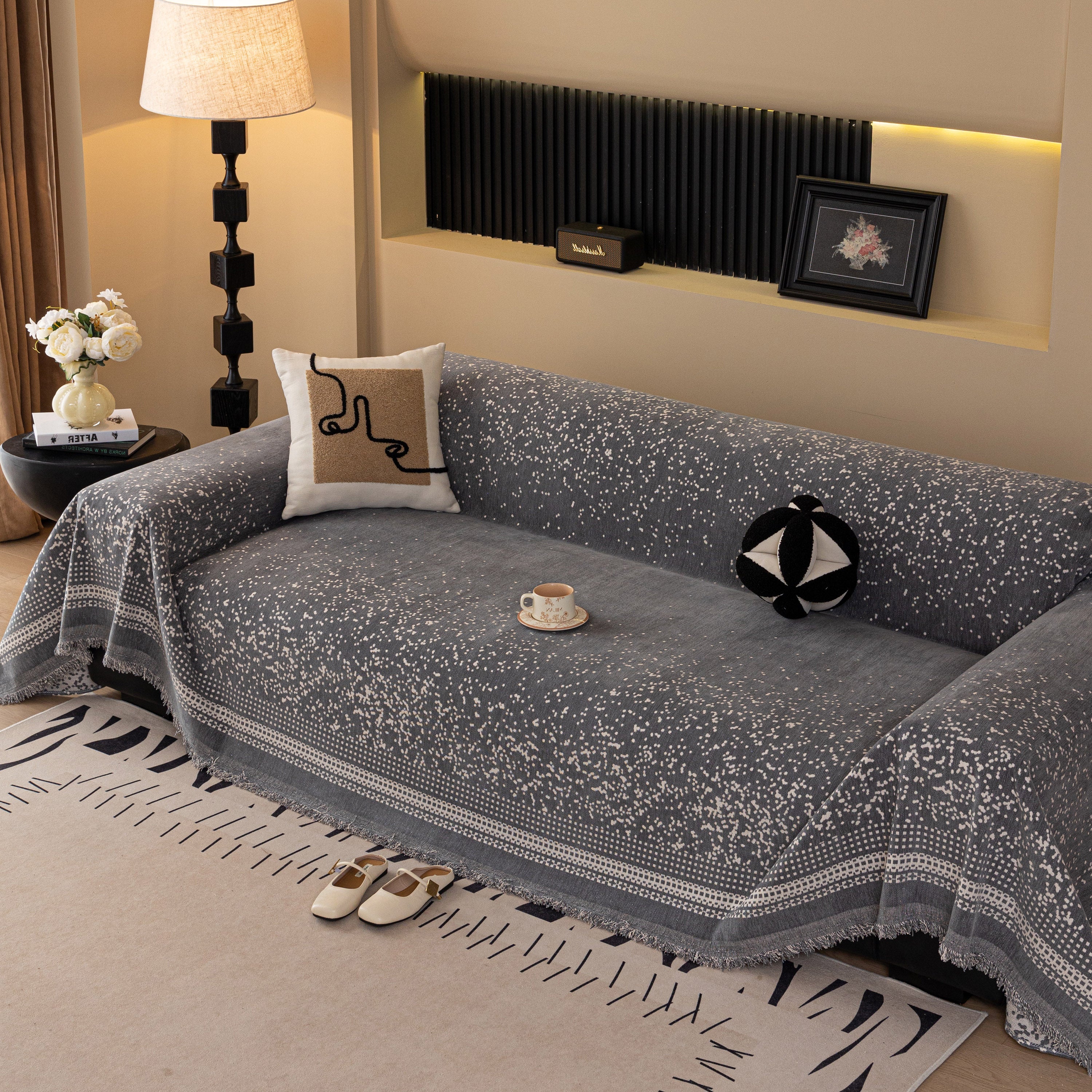 Luxury Throw Slipcovers For Sofas, Heavy-duty Sofa Protector For Sectional Sofas