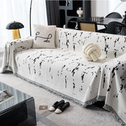 Couch Cover Reversible Chenille Sofa Slipcover For Sectional Multi-use Decorative Couch Protector