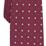 Club Room Men's Classic Neat Tie Red Size Regular