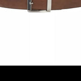 Men's Belt Black Medium (34-36) Leather Reversible Brown Size Medium