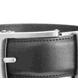 Kenneth Cole Reaction Men's Faux Leather Office Dress Belt Black Size X-Large