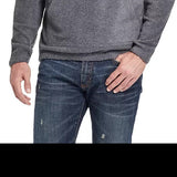 Weatherproof Vintage Men's Long Sleeve Classic Fit Quarter-Zip Fleece Sweater Gray Size XXX-Large