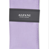 Alfani Men's Silk Twill Pocket Square Purple Size Regular