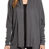 Anne Klein Women's Cardigan Gray Size 34X16