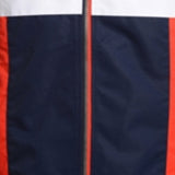 Tommy Hilfiger Big Boy's Signature Colorblocked Logo Print Hooded Jacket White Size Small