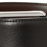 Perry Ellis Men's Annable Reversible Leather Dress Belt Black Size 32