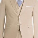 Lauren Ralph Lauren Men's UltraFlex Classic-Fit Cotton Tan Sport Coat Tan Brown Size 42 SHORT