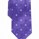 Club Room Men's Classic Neat Tie Purple One Size