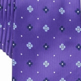 Club Room Men's Classic Neat Tie Purple One Size