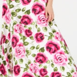 B Darlin Junior's 2 Pc Lace Floral Print Gown Pink Size 11/12