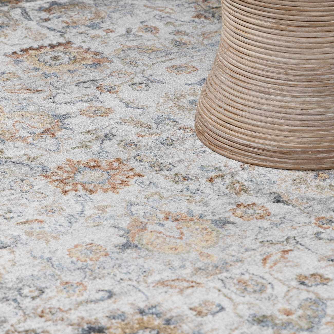 Dion Washable Floral Rug