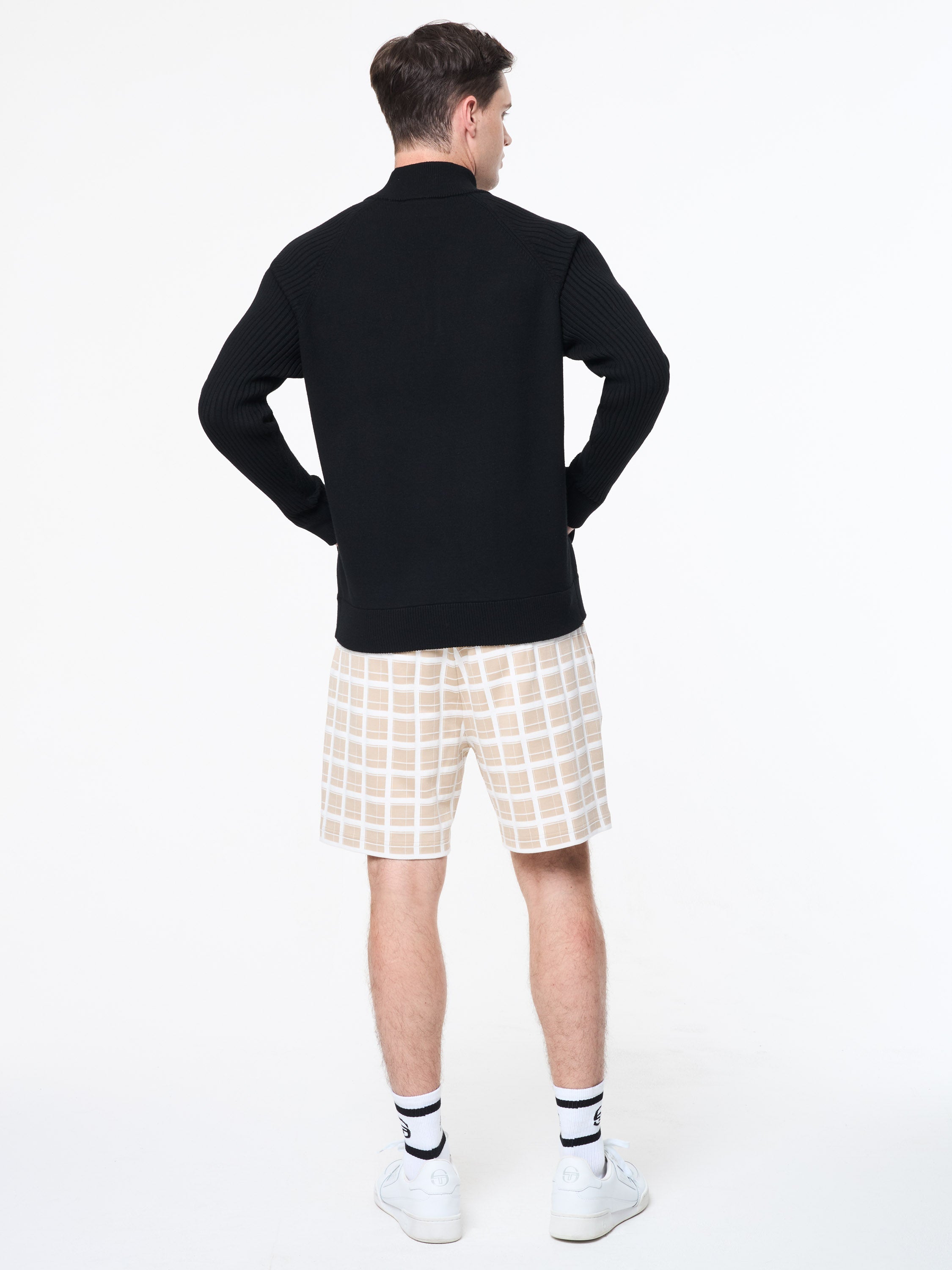 Saggio Track Jacket- Black Beauty