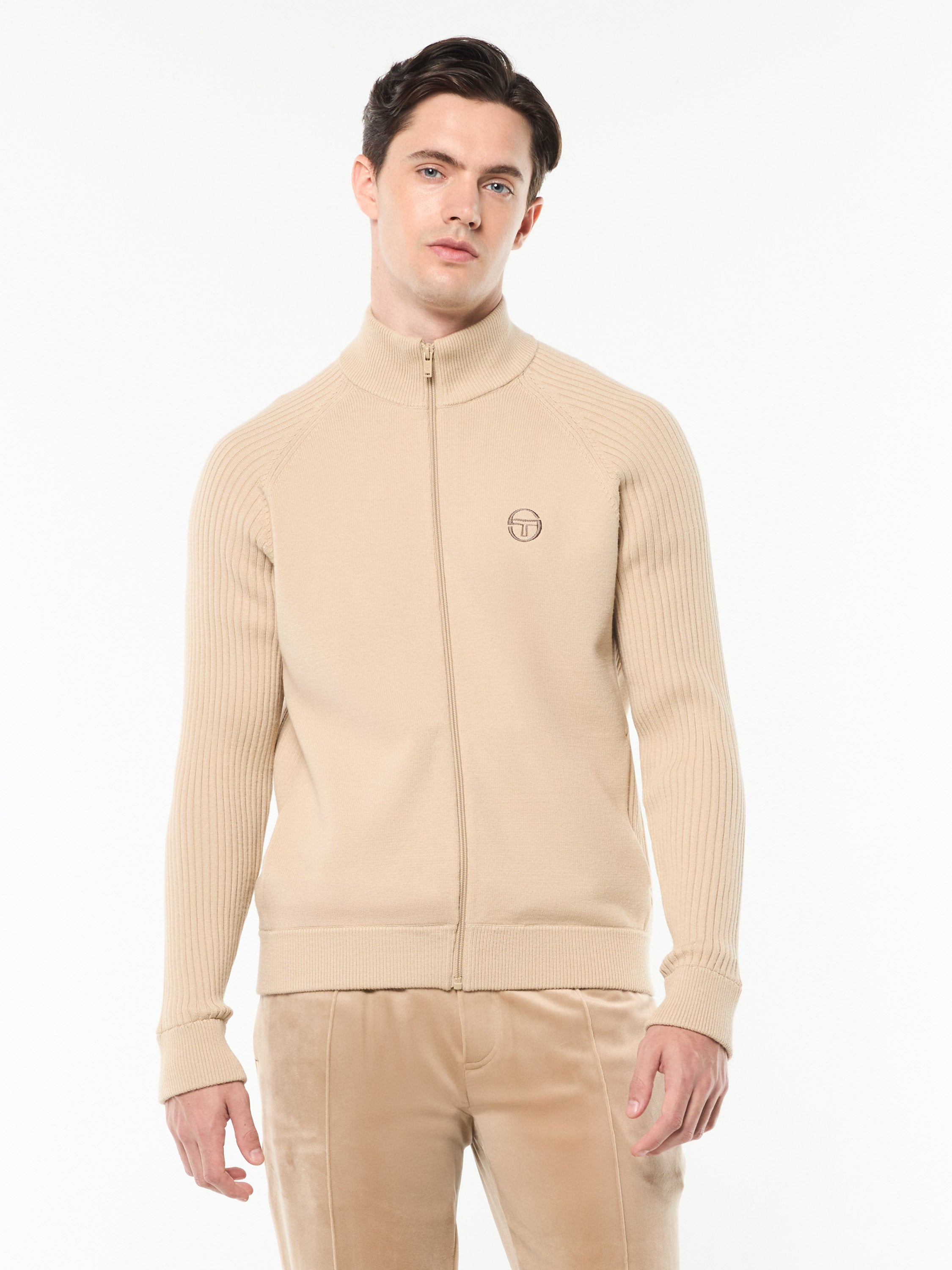 Saggio Track Jacket- Humus