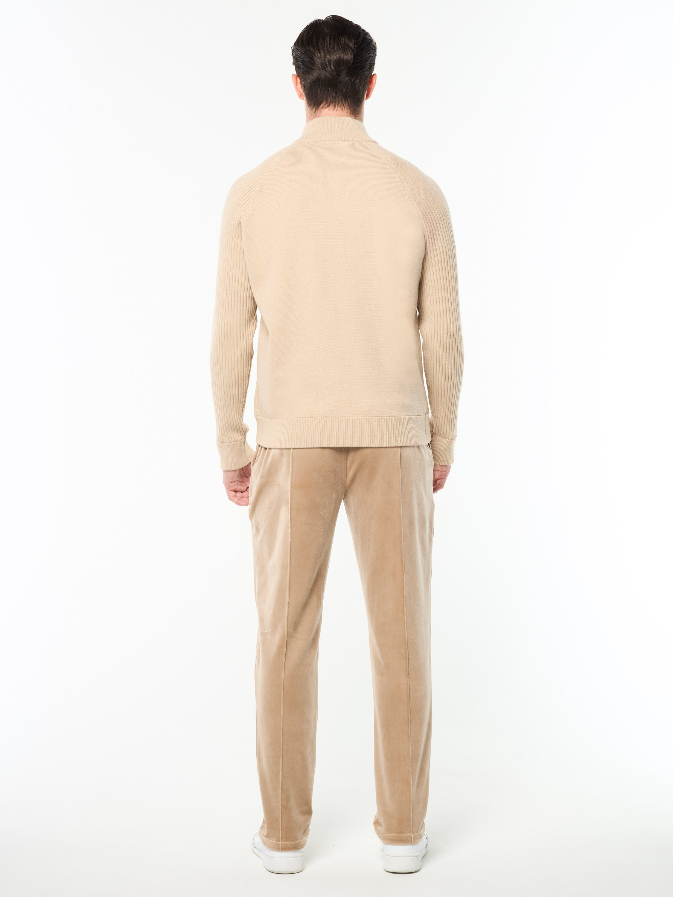 Saggio Track Jacket- Humus