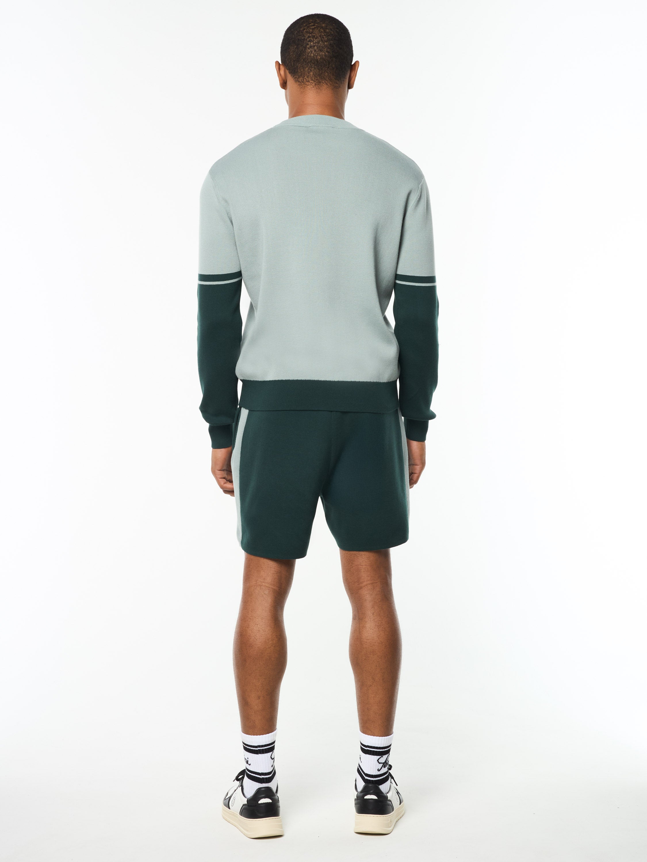 Giovane Crewneck- Slate Gray