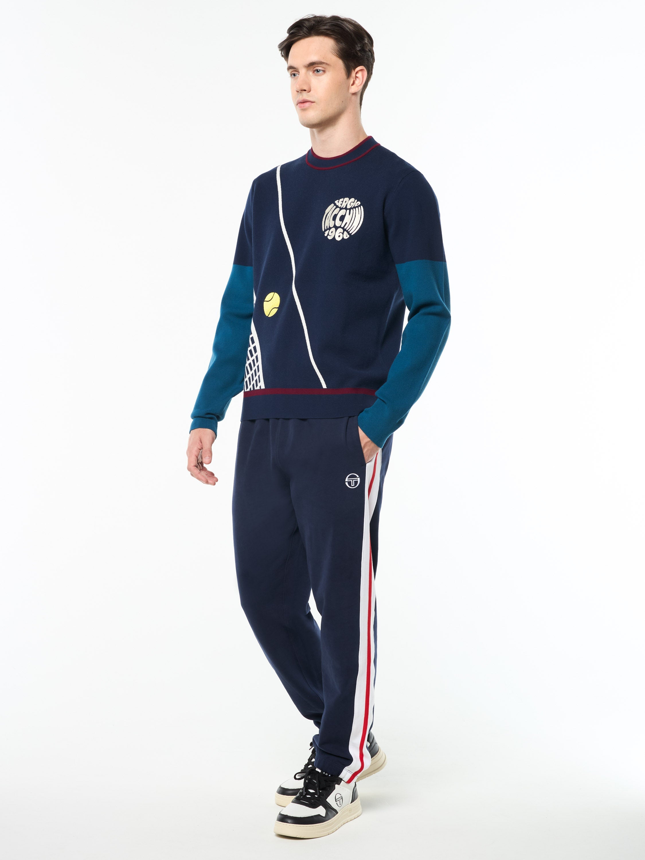 Nota Crewneck- Maritime Blue