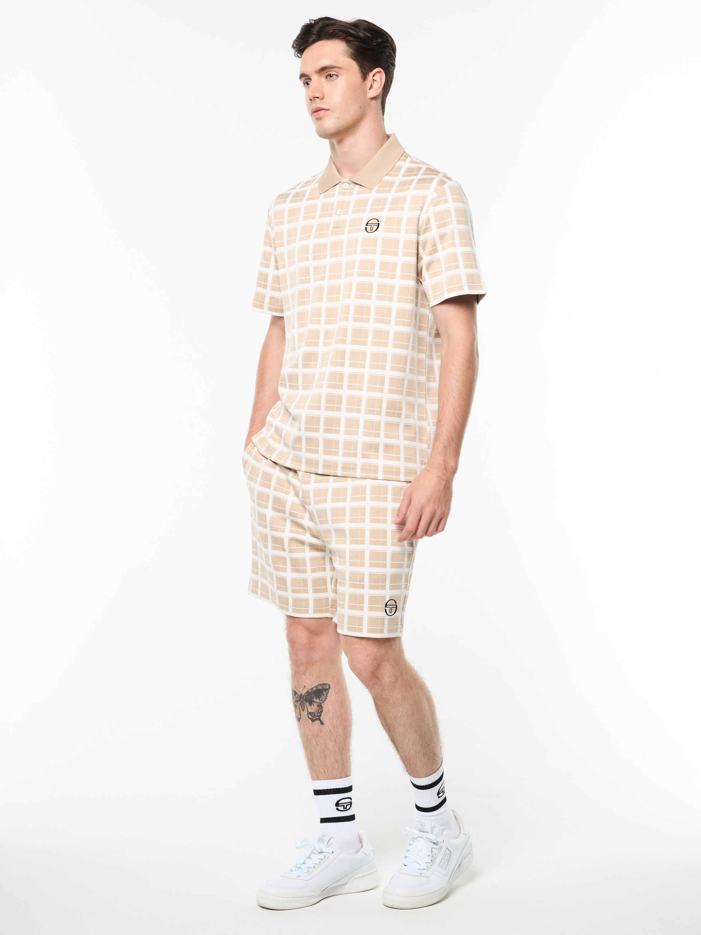 Damarindo Check Polo- Humus