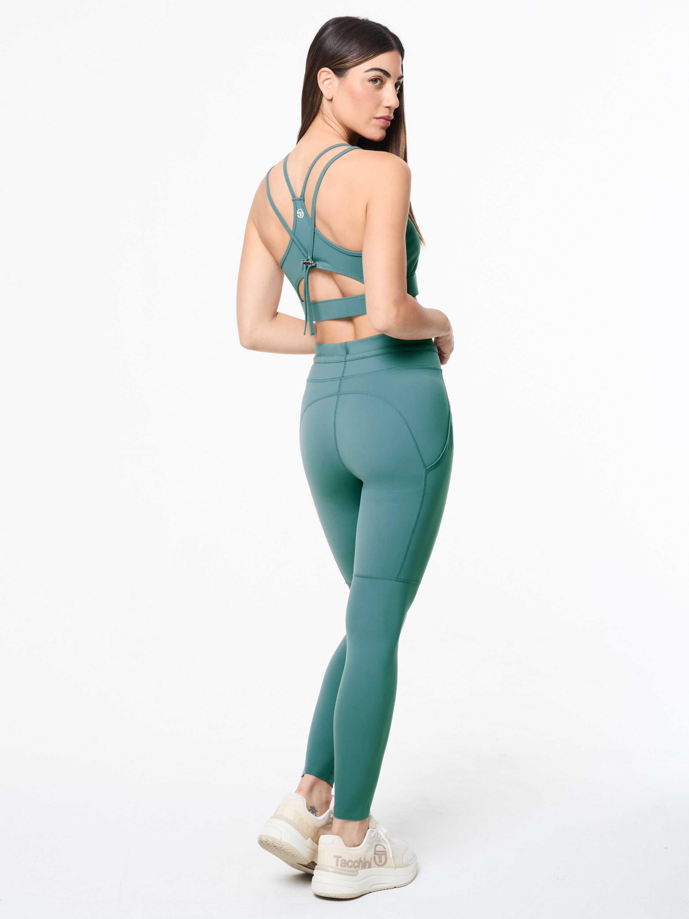 Silvia Sports Bra- Duck Green