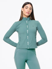 Delfina Contour Jacket- Duck Green