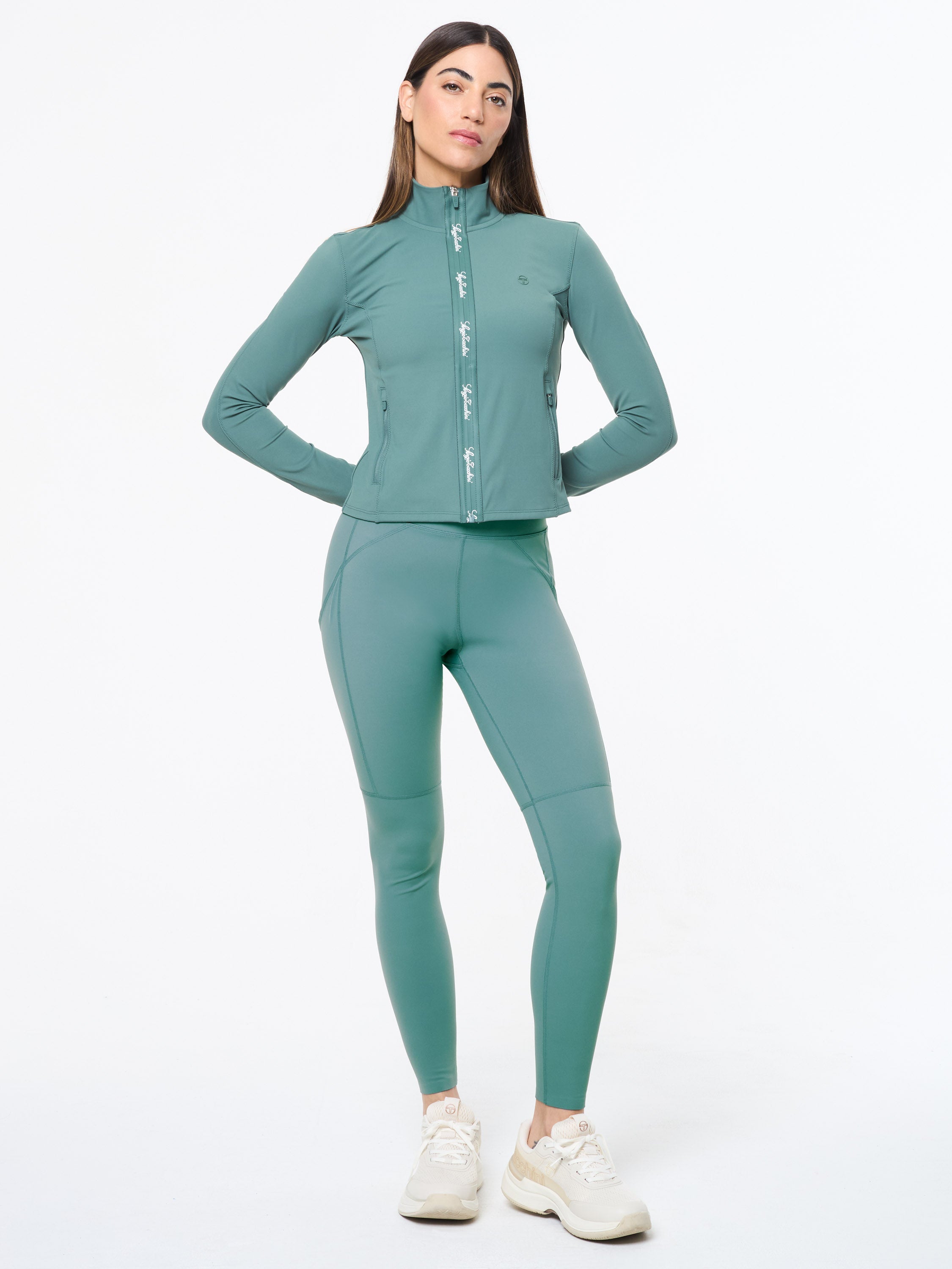 Delfina Contour Jacket- Duck Green