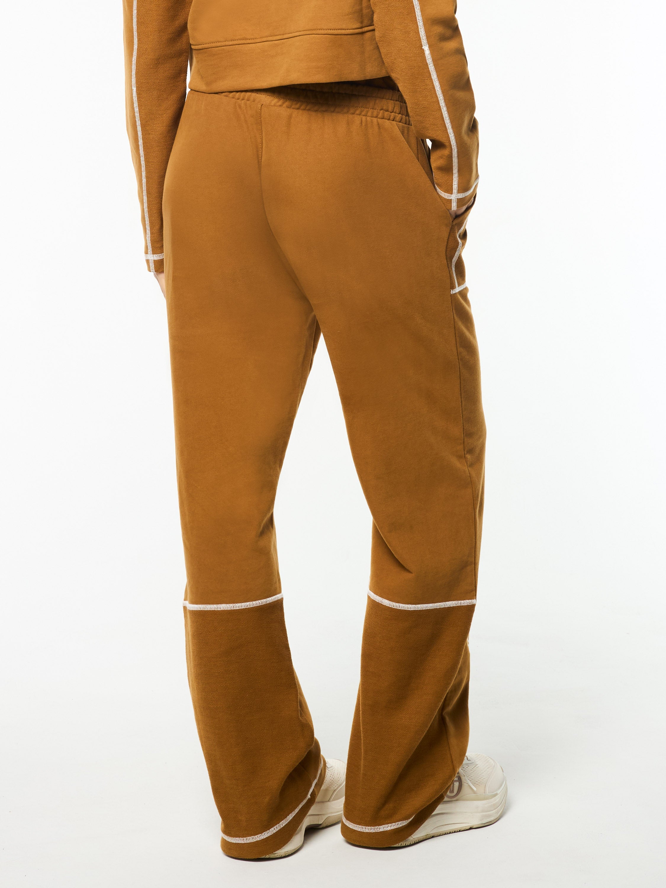 Greta Sweatpant- Bronze Brown