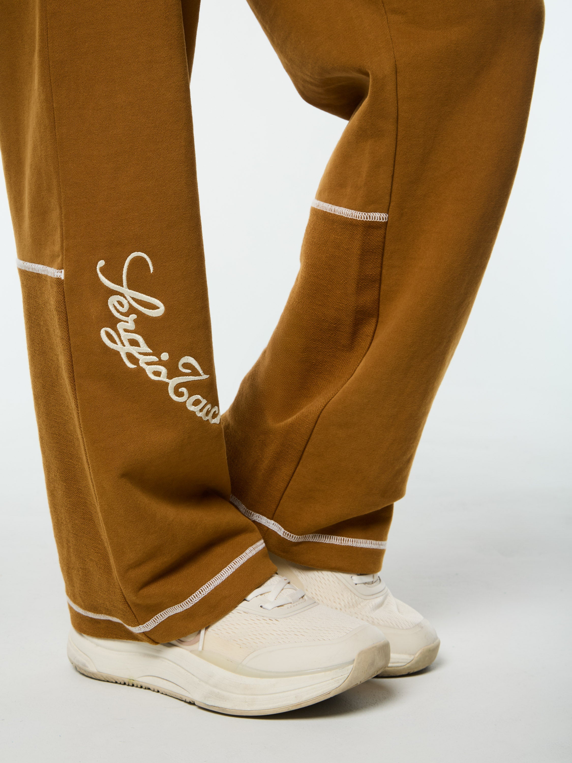 Greta Sweatpant- Bronze Brown