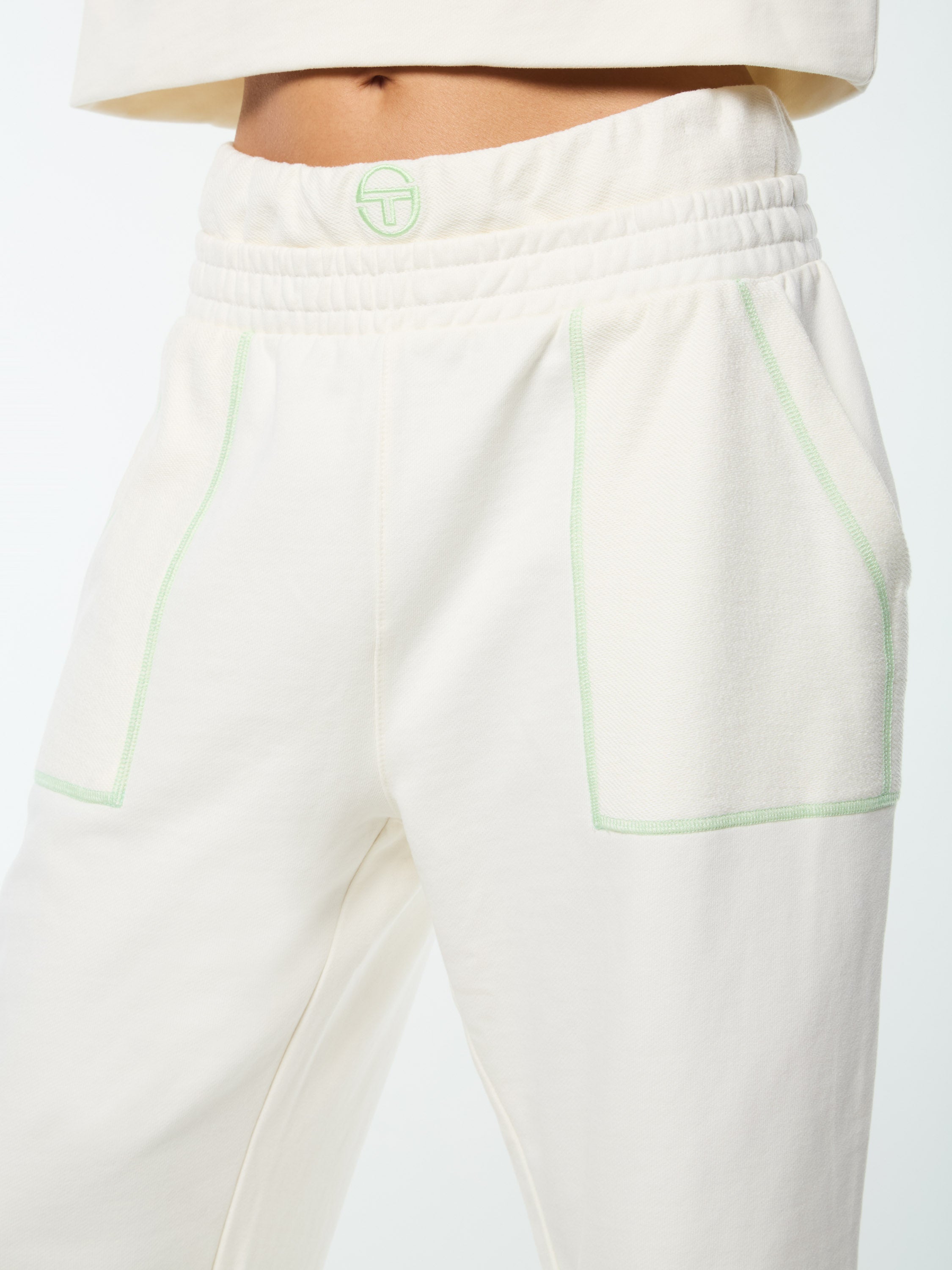 Greta Sweatpant- Gardenia