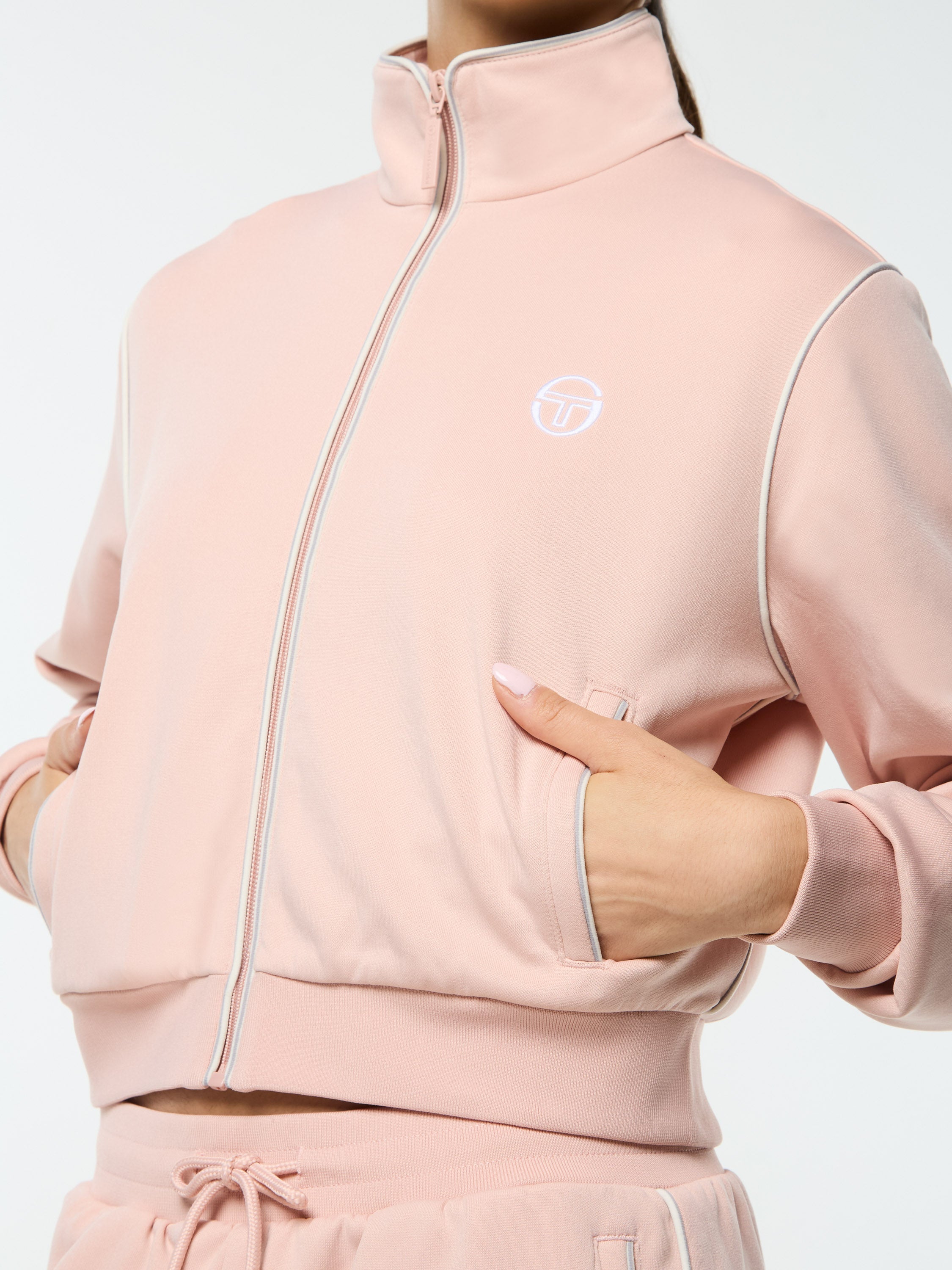 Terina Track Jacket- Evening Sand