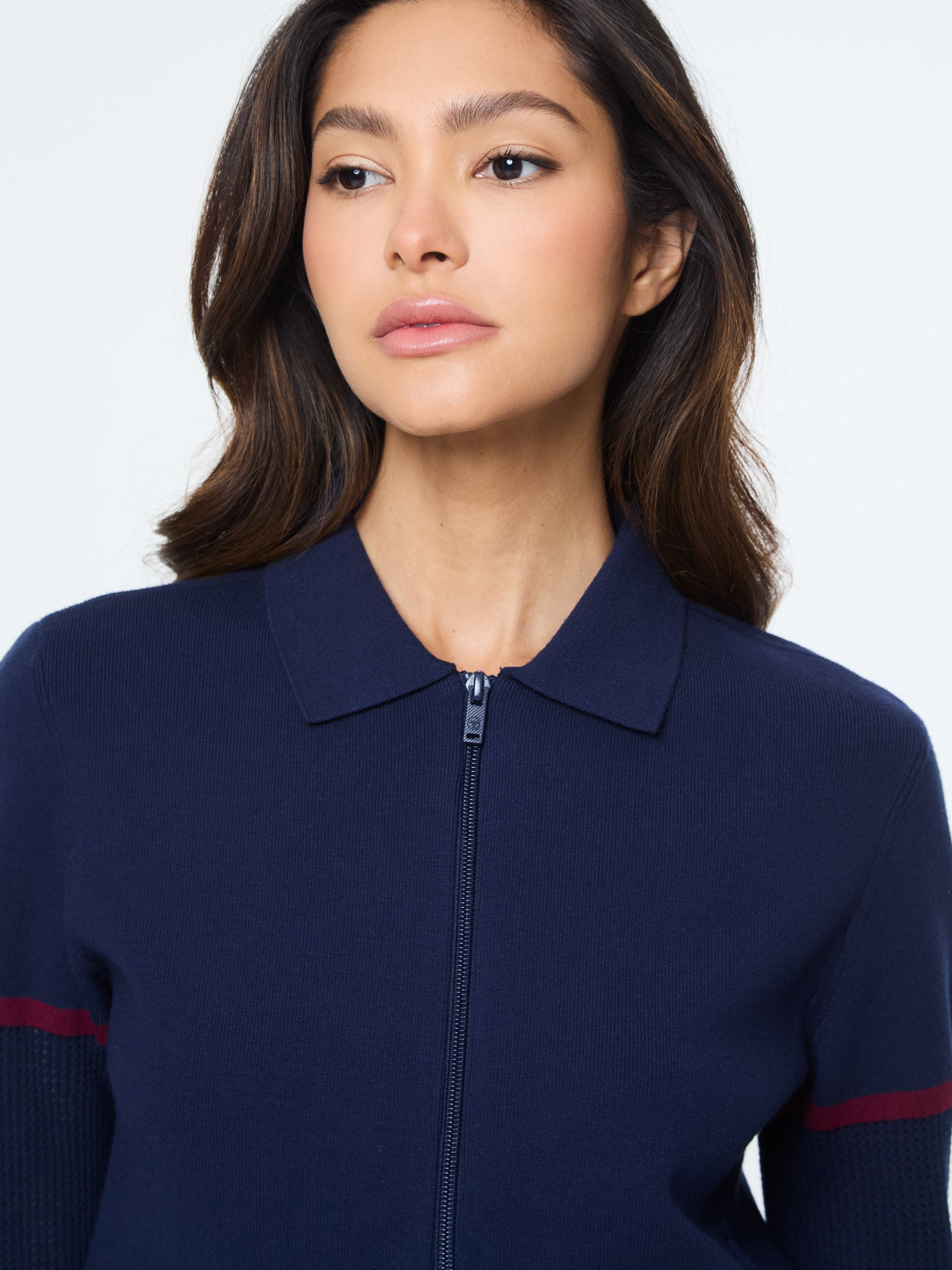 Nota Knit Jacket- Maritime Blue