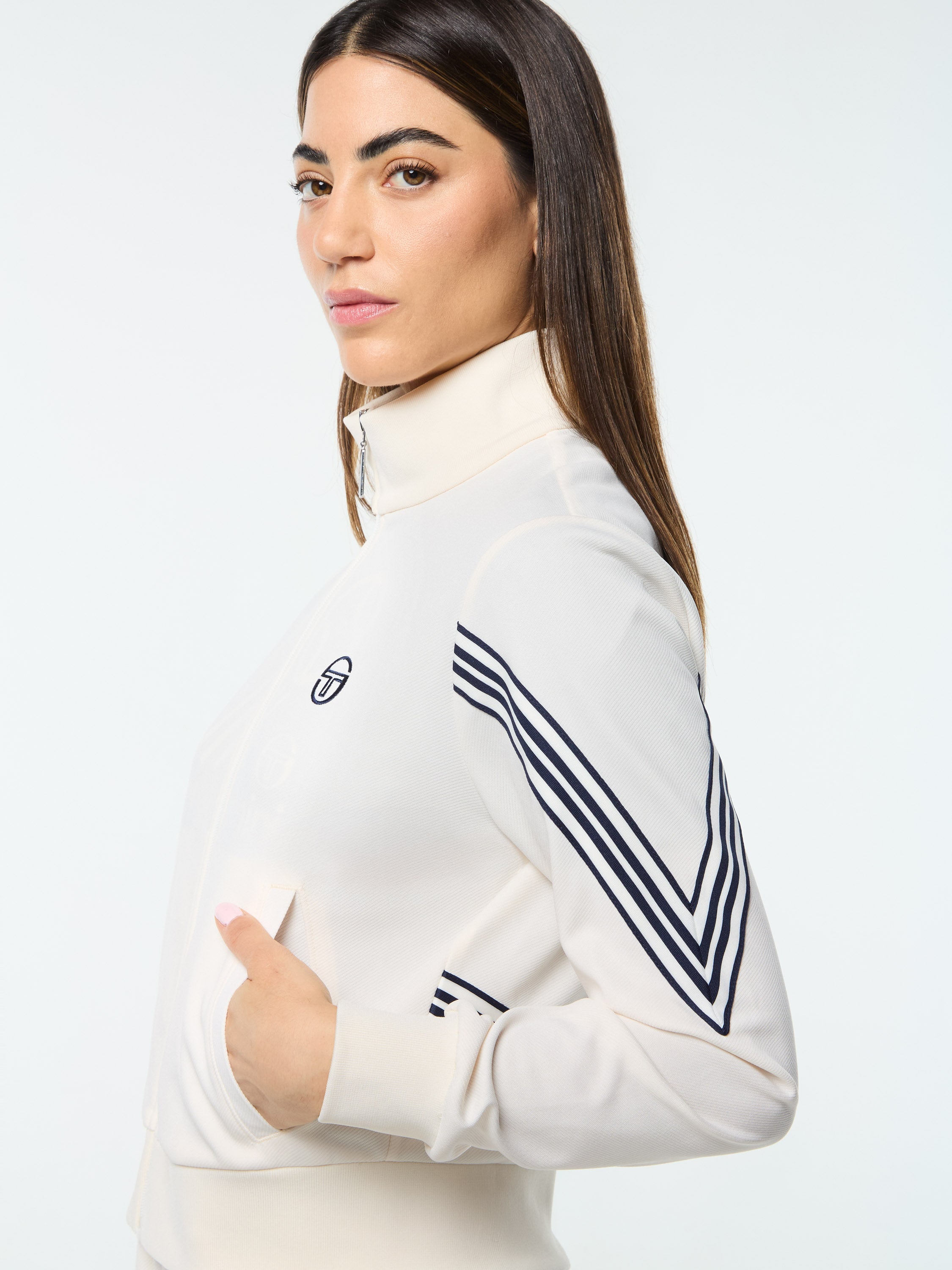 Sole Track Jacket- Gardenia