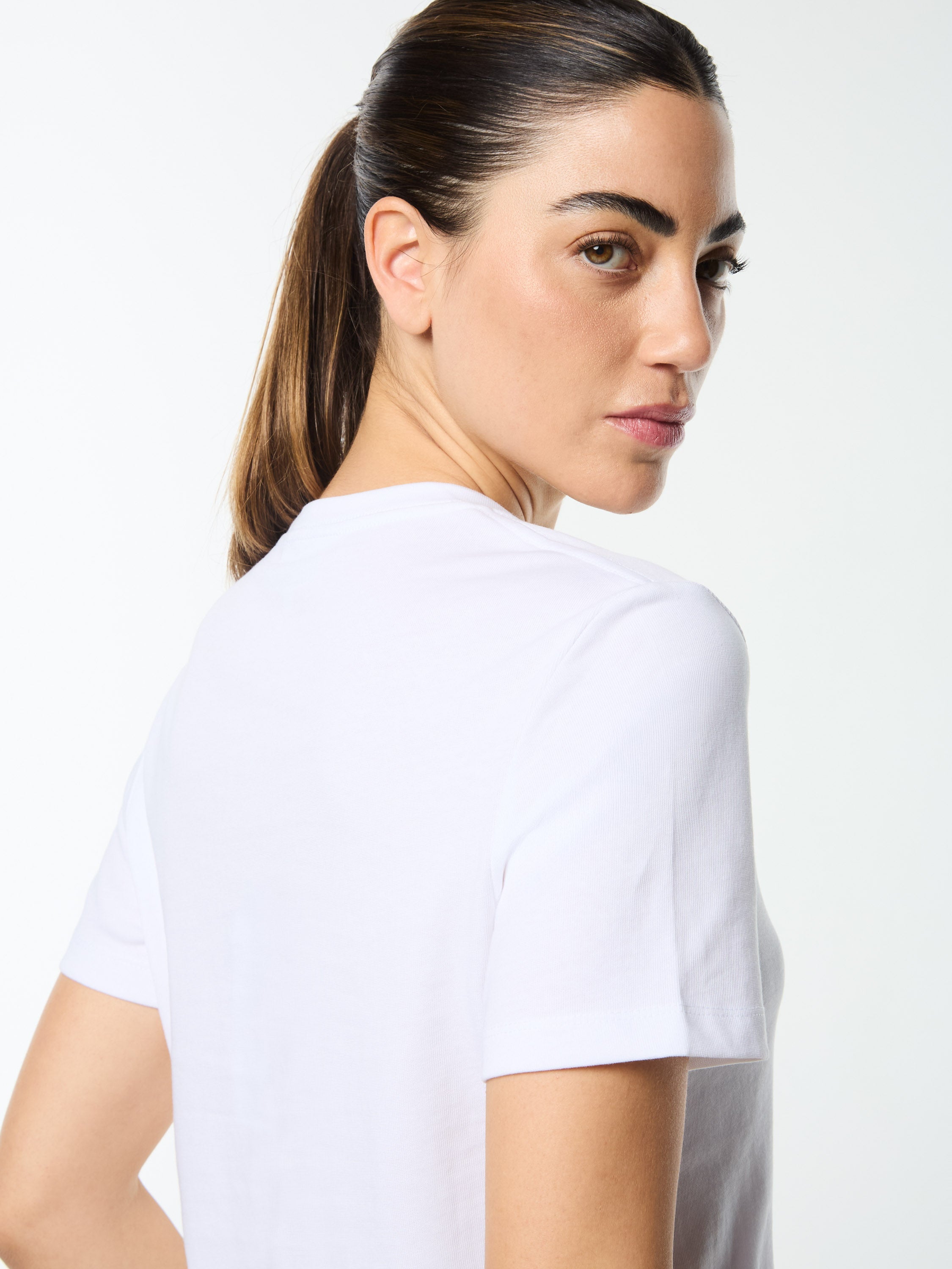 Terina T-shirt- Brilliant White