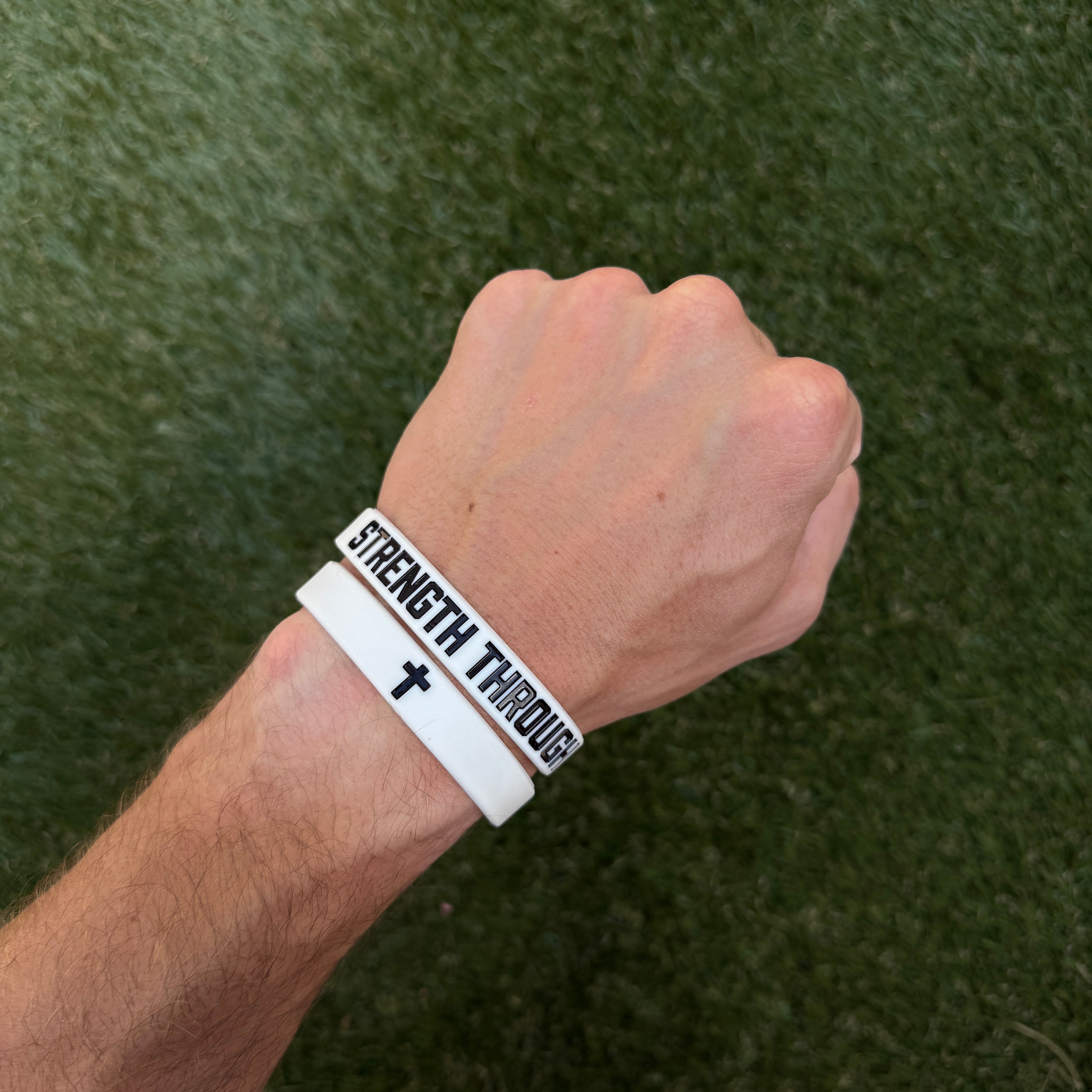 Strength Through Christ Wristband