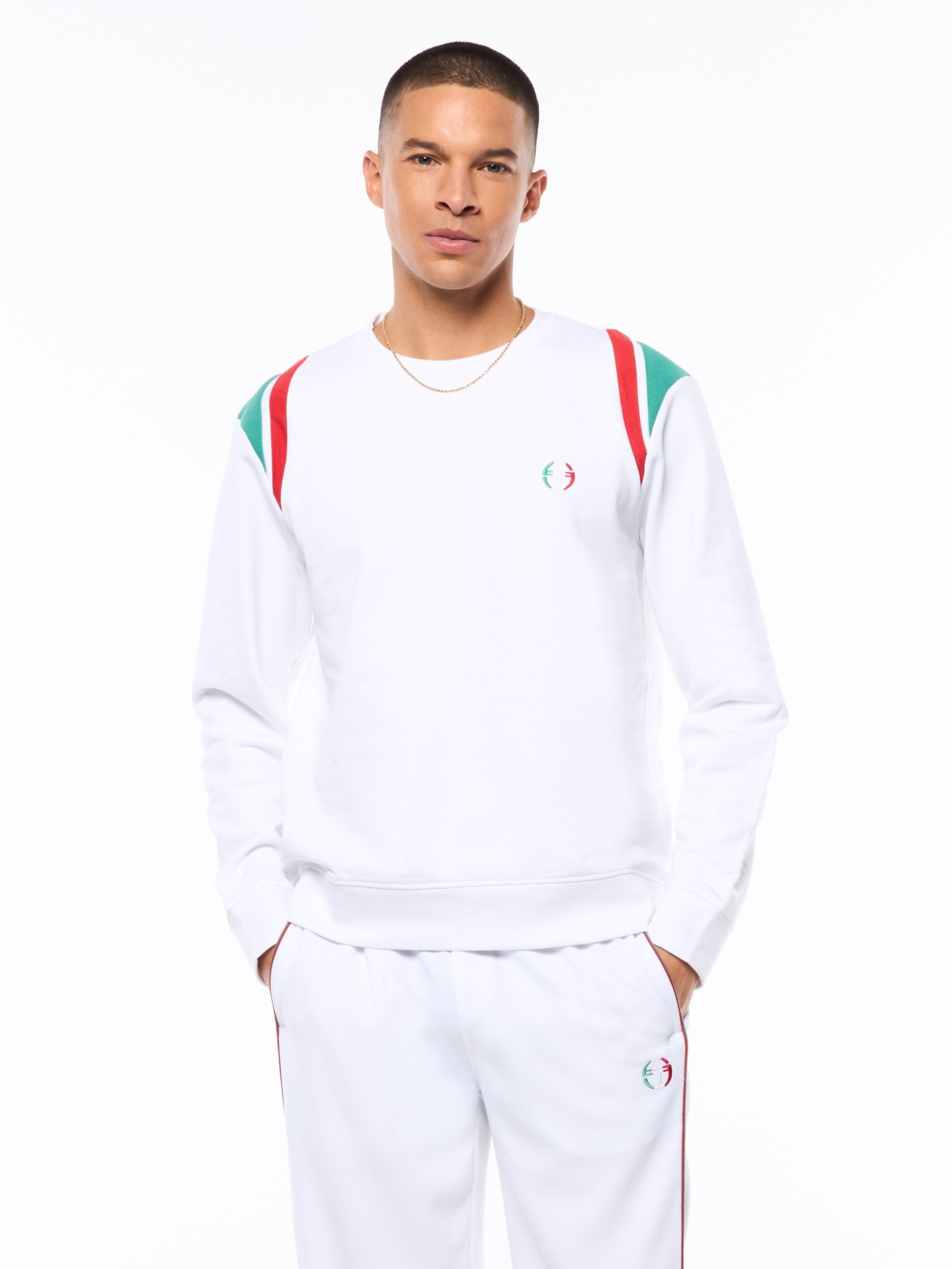 Eredita Crewneck-Brilliant White