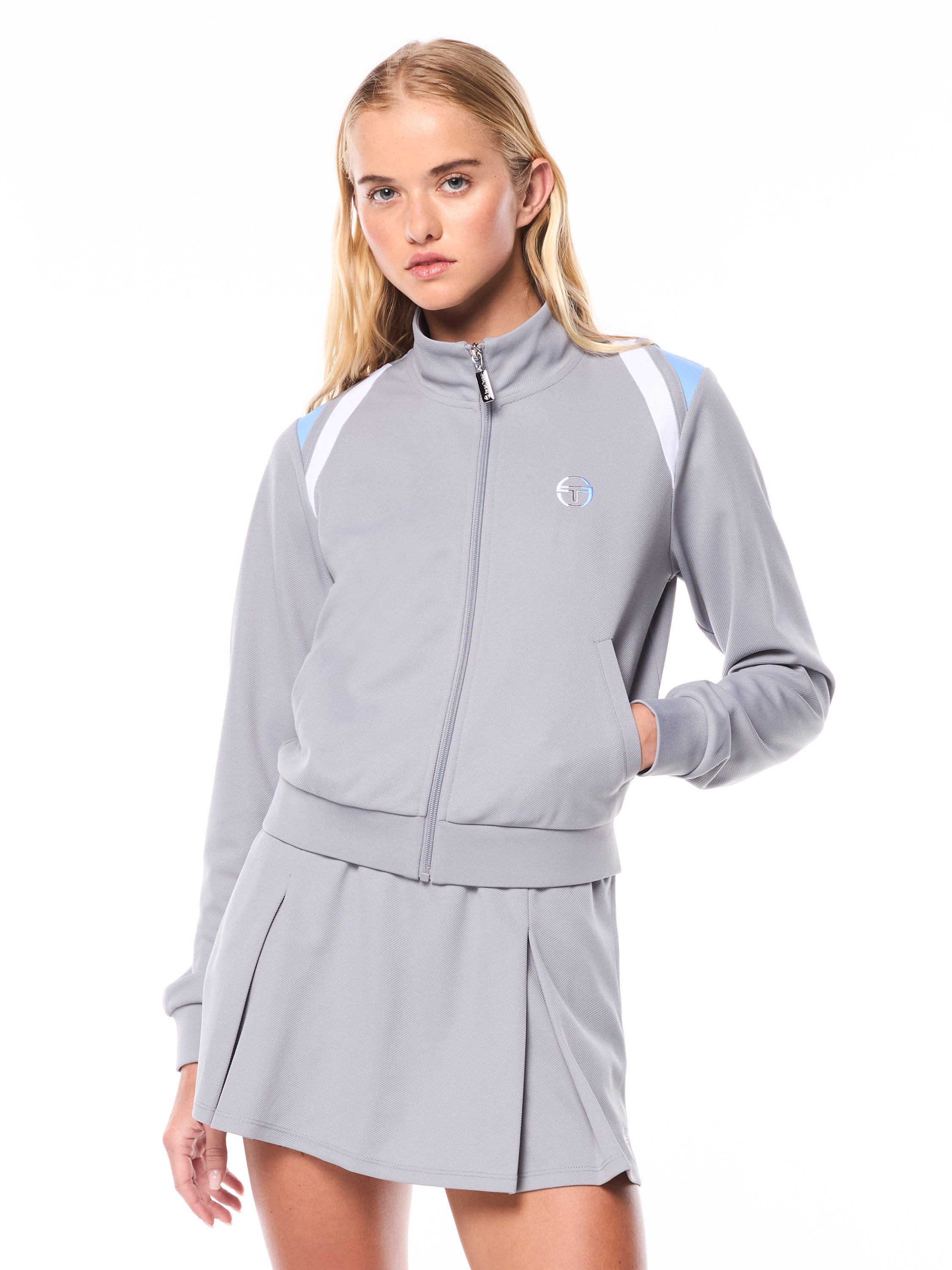 Women's Eredita Track Jacket-sleet