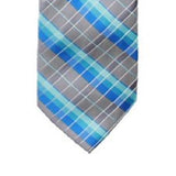 Van Heusen Men's Plaid Professional Neck Tie Blue Size Regular