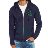 Buffalo David Bitton Men's Fugreen Comfy Cozy Hoodie Navy Size Small