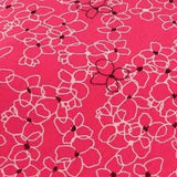 Alfani Women's Floral Print Pleat Sleeve Top Pink Size Petite Small