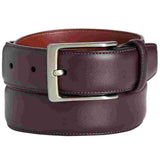Perry Ellis Portfolio Men's Leather Amigo Dress Belt Red Size 40 REG