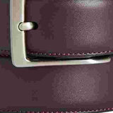 Perry Ellis Portfolio Men's Leather Amigo Dress Belt Red Size 40 REG