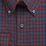 Club Room Men's Regular Fit Cotton Dress Shirt Red Size 18X34-35