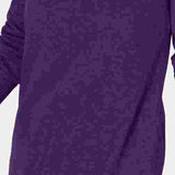 Karen Scott Women's Crewneck Long-Sleeve Sweater Purple Size X-Small
