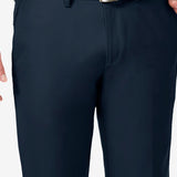 Haggar Men's Cool 18 Pro Stretch Straight Fit Flat Front Dress Pants Blue Size 38X30