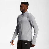 The North Face Men's Wander Quarter Zip Top Gray Size Small
