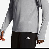 The North Face Men's Wander Quarter Zip Top Gray Size Small